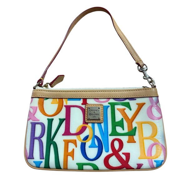Dooney & Bourke Handbags - DOONEY & BOURKE RETRO GRAFICA LARGE SLIM WRISTLET